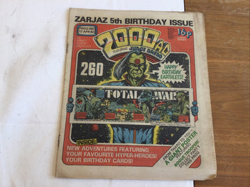 2000AD Comic - Prog 260 - 17 April 1982