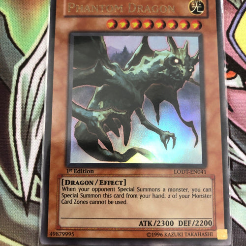 LODT-EN041  Yugioh ULTRA Rare Phantom Dragon (NM/lp)