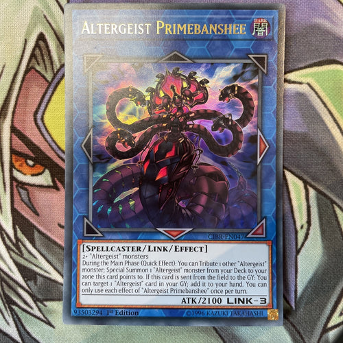 CIBR-EN047 Altergeist Primebanshee Ultra Rare 1st Edition NM Yugioh Card