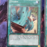 GAOV-EN065 x3 Storm Short Print Common Yugioh Card