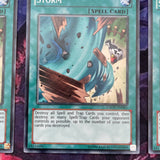 GAOV-EN065 x3 Storm Short Print Common Yugioh Card