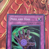 sod-en057 Null and Void 1st Edition (NM) Super Rare Yugioh!