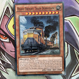 TDIL-EN090 Heavy Freight Train Derricrane Common Mixed Editions NM Yugioh Card