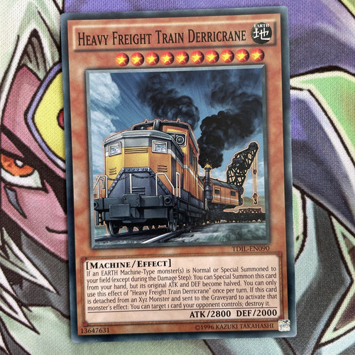 TDIL-EN090 Heavy Freight Train Derricrane Common Mixed Editions NM Yugioh Card