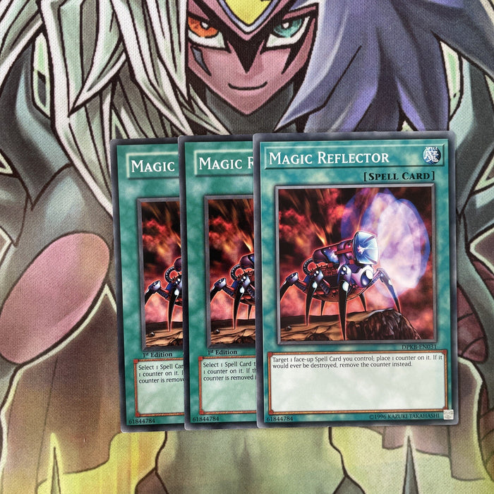 DPKB-EN031 x3 Magic Reflector Common Excellent Condition Yugioh