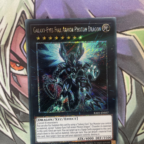 RA01-EN037 Galaxy-Eyes Ful Armor Photon Dragon Platinum Secret Rare NM Yugioh