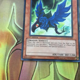 EXVC-EN099 Blue Rose Dragon 1st Edition Secret Rare Yugioh Card