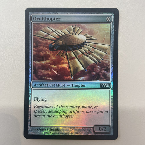 Ornithopter - Magic 2011 FOIL Excellent Magic MTG