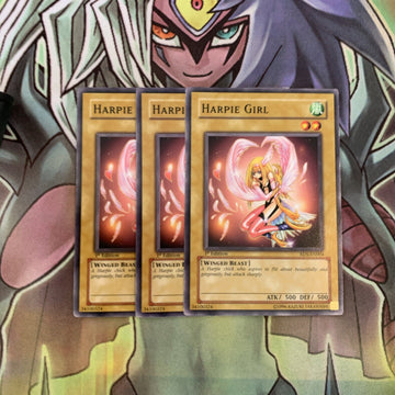 RDS-EN004 x3 Harpie Girl Common Excellent Condition Yugioh