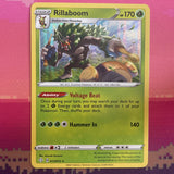Pokemon Card Rillaboom Shining Fates Holo Rare 013/072 Near Mint