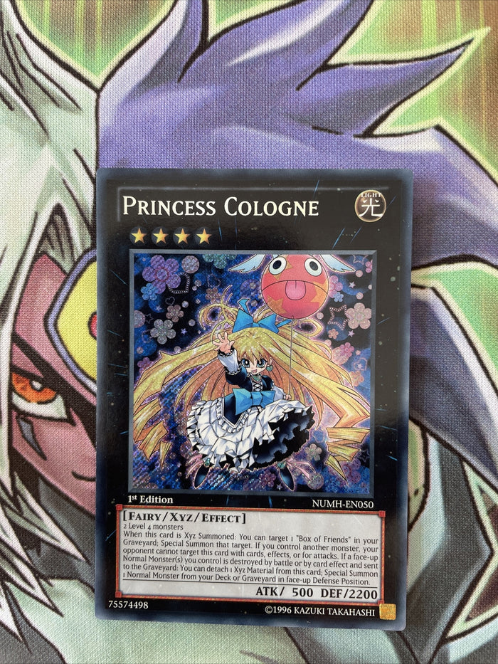 NUMH-EN050 Princess Cologne Secret Rare 1st Edition Yugioh Card NM Condition