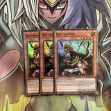 DANE-ENSE1 x3 Beatraptor Super Rare Excellent Condition Yugioh