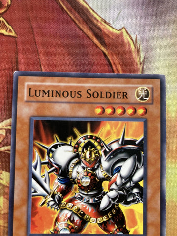 DB2-EN113 Luminous Soldier Common Very Good to Near Mint Yugioh (back)