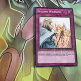 SDSE-EN039 1x Common Solemn Warning  1st Edition Yugioh