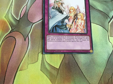 SDSE-EN039 1x Common Solemn Warning  1st Edition Yugioh (back)