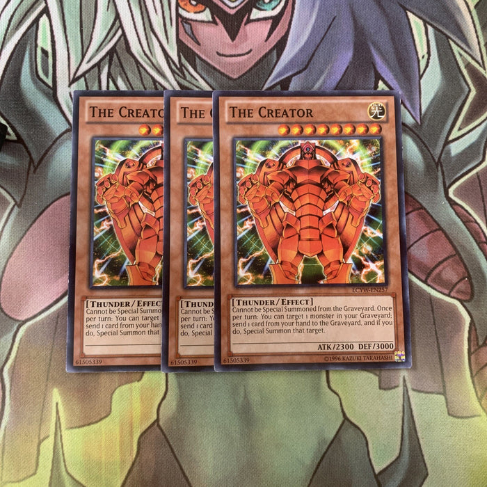 LCYW-EN257 x3 The Creator Common Excellent Condition Yugioh