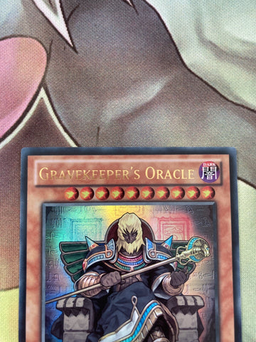LVAL-EN034 Gravekeeper's Oracle - 1st Edition Yugioh NM Yugioh Card (back)