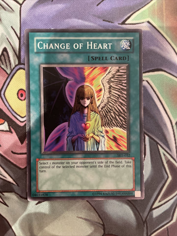 SKE-032 Change Of Heart Common Varying Editions Excellent Yugioh Card