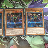 CYHO-EN020 3X YUGIOH COSMO BRAIN 1st EDITION COMMON CARDS NEAR MINT