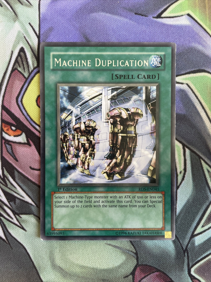 RDS-EN041 Machine Duplication Rare 1st Edition NM Yugioh Card