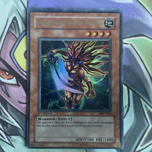 MFC-061 Amazoness Swords Woman Ultra Rare 1st Edition NM Yugioh Card