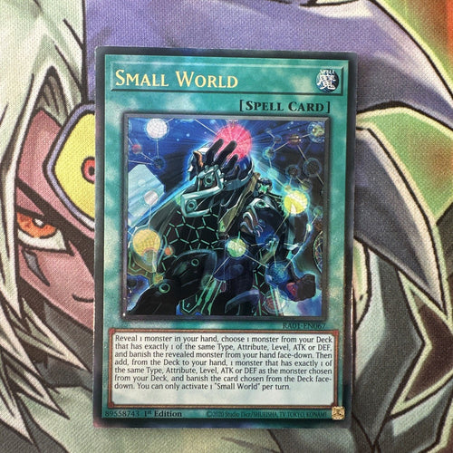 RA01-EN067 Small World New Ultimate Rare 1st Edition NM Yugioh Card