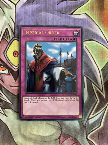 DUSA-EN049 Imperial Order Ultra Rare 1st Edition NM Yugioh Card