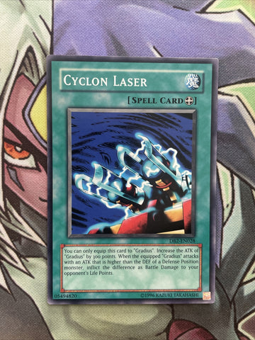 DB2-EN028 Cyclon Laser Common Unlim Edition NM Yugioh Card
