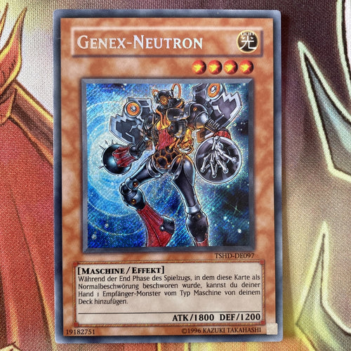 TSHD-EN097 Genex Neutron Secret Rare 1st Edition YuGiOh