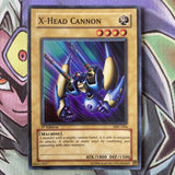 MFC-004 X-Head Cannon Super Rare 1st Edition Near Mint Yugioh Card