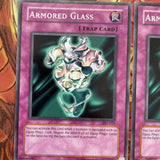 PSV-019 x3 Armored Glass - Common - unl Edition Yugioh