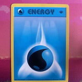 Pokemon Card Water Energy Shadowless Base Set 1st Edition 102/102 Near Mint