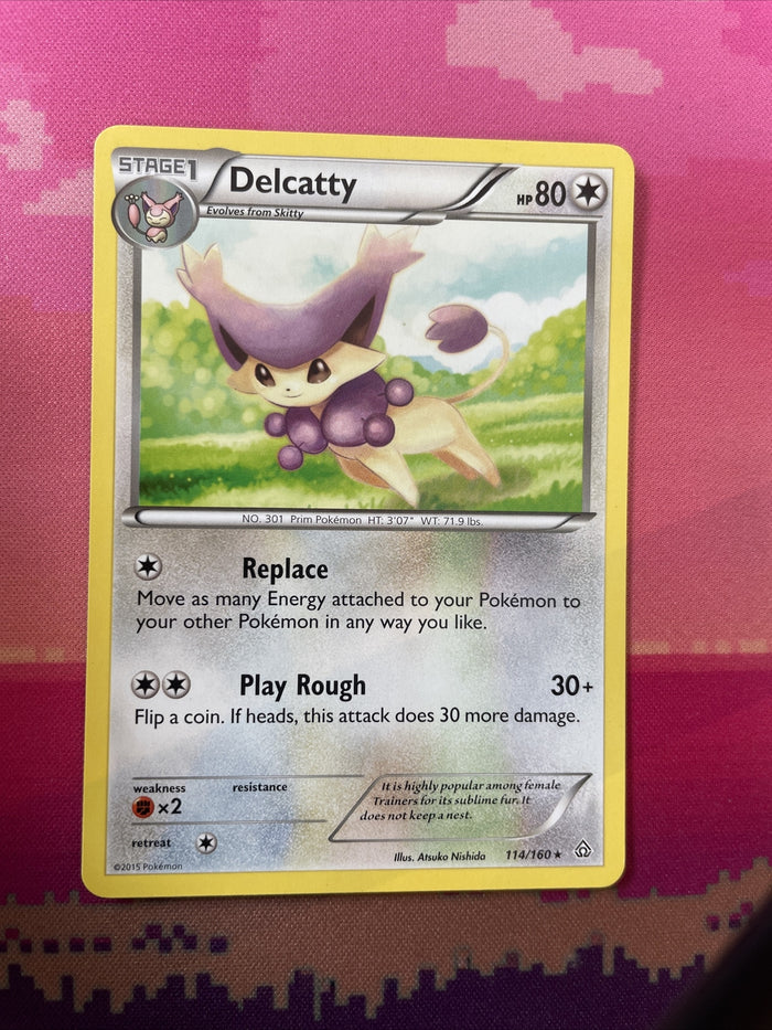 Pokemon Card Dewgong Primal Clash Rare 114/160 Near Mint