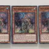 YUGIOH - 3 X WITCHCRAFTER GENNI - IGAS-EN021 - SUPER IGNITION ASSAULT 1ST ED