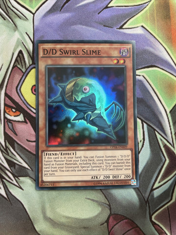 OP04-EN009 D/D Swirl Slime Super Rare UNL Edition NM Yugioh Card