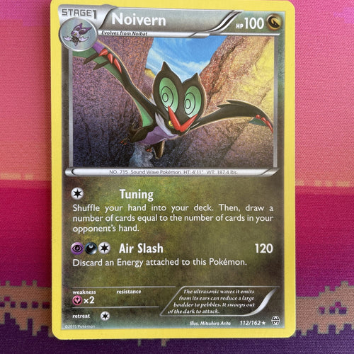 Pokemon Card Noivern Breakthrough Rare 112/162 Near Mint