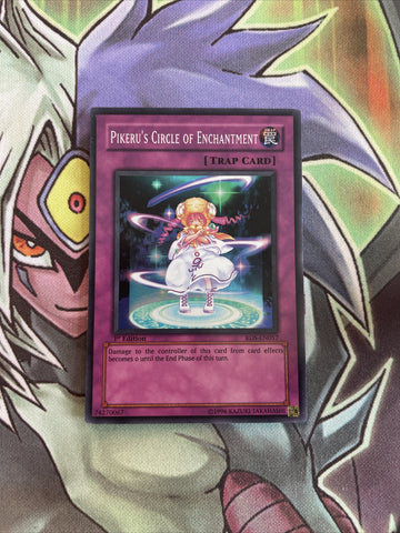 RDS-EN057 Pikeru's Circle Of Enchantment Super Rare 1st Edition NM Yugioh Card