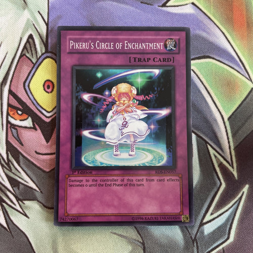 RDS-EN057 Pikeru's Circle Of Enchantment Super Rare 1st Edition NM Yugioh Card