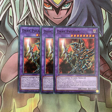 LEDD-ENA34 x3 Dark Paladin Common Excellent Condition Yugioh