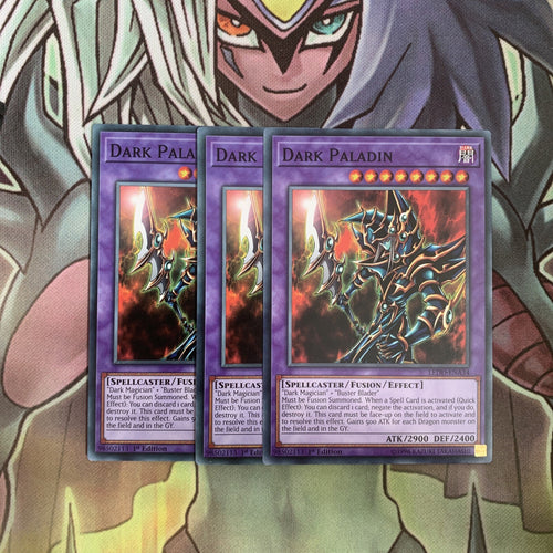 LEDD-ENA34 x3 Dark Paladin Common Excellent Condition Yugioh