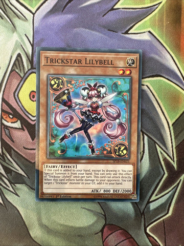 SP18-EN021 Trickstar Lilybell Common 1st Edition NM Yugioh Card