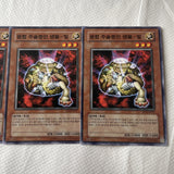 FET-KR027 The Light - Hex Sealed Fusion - Common Playset 3 Copies Korean Yugioh