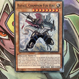 MP19-EN253 Rafale, Champion Fur Hire Common Unlimited Edition NM Yugioh Card