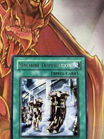 DR3-EN101 Yugioh Machine Duplication - Rare - Unlimited LP/NM (back)