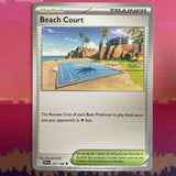 Pokemon Card Beach Court Scarlet & Violet Uncommon 167/198 Near Mint