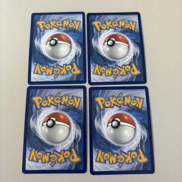 4x Holo Growing Grass Energy 086/088 - ME03: Perfect Order Pokemon Playset (back)