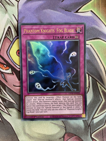 GFTP-EN122 Phantom Knights' Fog Blade Ultra Rare 1st Edition NM Yugioh Card