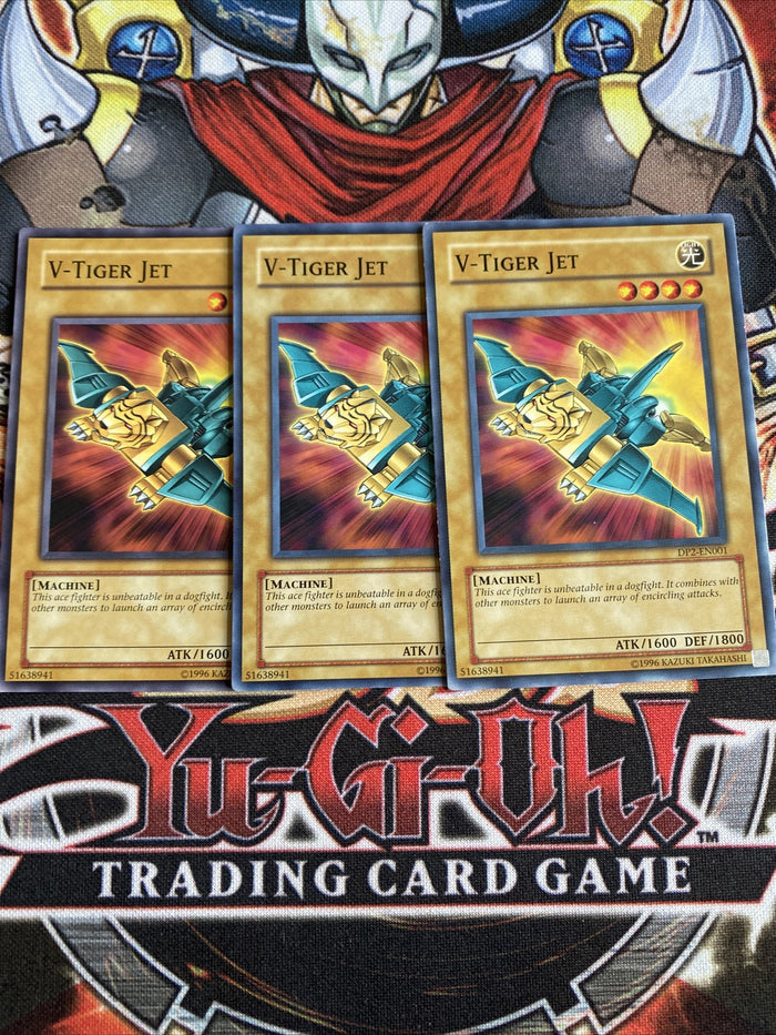 DP2-EN001 x3 V-Tiger Jet Yugioh Playset