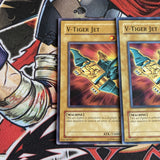 DP2-EN001 x3 V-Tiger Jet Yugioh Playset