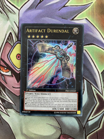 PRIO-EN049 Artifact Durendal Ultra Rare 1st Edition NM Yugioh Card